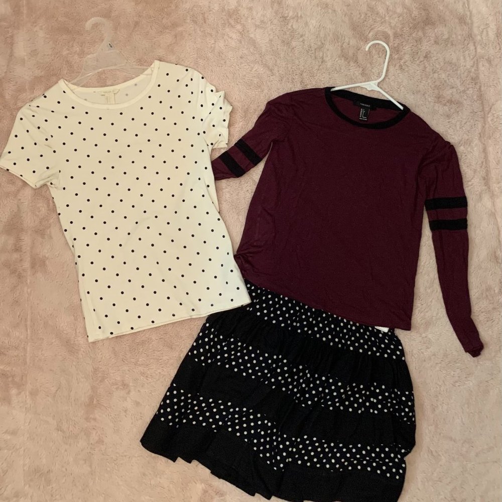 Shirts, and skirts
